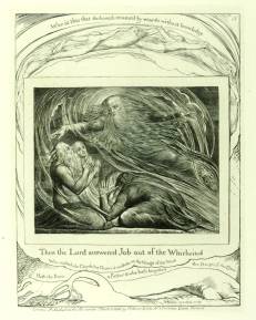 The Lord Answering Job out of the Whirlwind 1825, reprinted 1874 by William Blake 1757-1827